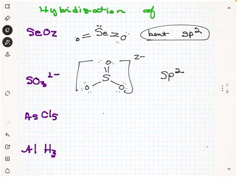 SOLVED: What is the Hybridization of SeO2 ? What is the Hybridization of SO32- ? What is the ...