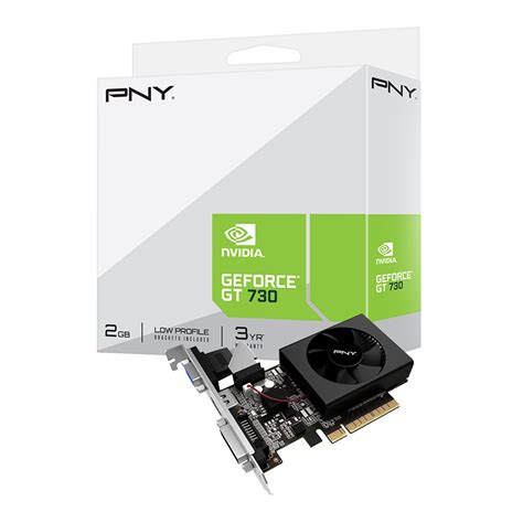 PNY GeForce GT 730 2GB Single Fan (Low Profile)