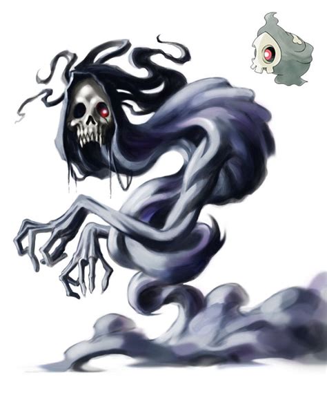 Duskull | Ghost pokemon, Pokemon art, Pokemon fan art