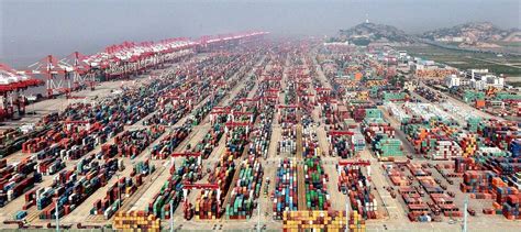 Port de Yangshan à Shanghai | Le port de Yangshan, terminal … | Flickr