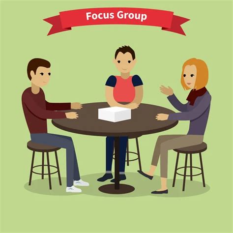 Focus group Stock Vectors, Royalty Free Focus group Illustrations | Depositphotos®