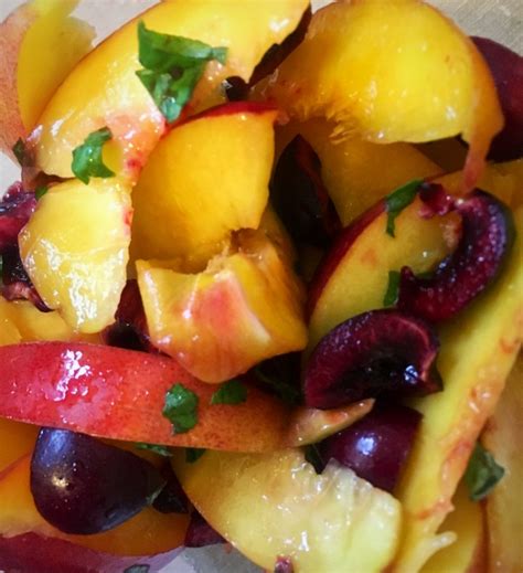 stone fruit salad – rocket market