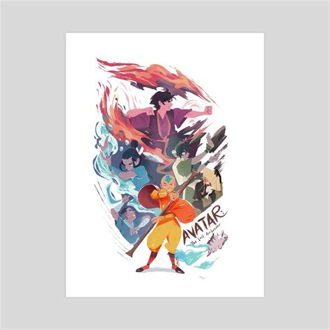 Avatar: The last Airbender, an art print by Marmastry - INPRNT