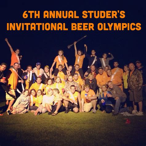 Team Studer: 6th Annual Studer's Invitational Beer Olympics