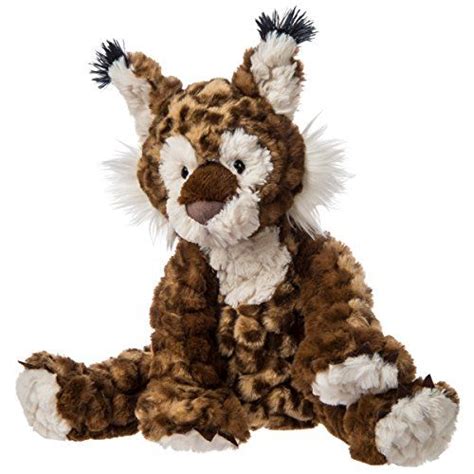 Mary Meyer Wild Cat Soft Toy, Brown/White | Cat soft toy, Soft toy, Toddler gifts