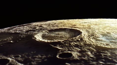 On the Surface of the Planet Saturn Stock Image - Image of moon ...