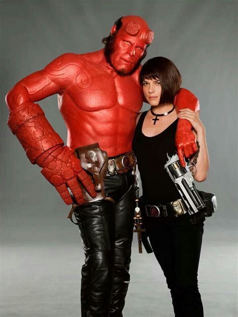 Pin on Hellboy | Hellboy costume, Hellboy movie, Comic movies