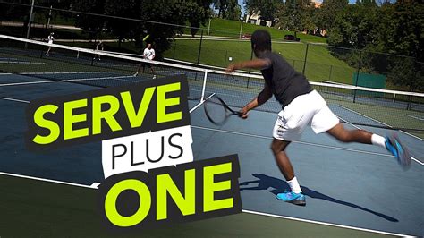 Serve Plus ONE - tennis singles strategy lesson