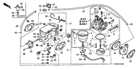 Honda Engines GX340K1 ED6 ENGINE, JPN, VIN# GC05-2000001 TO GC05-3599999 Parts Diagram for ...