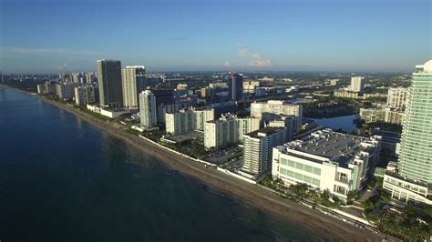 Aerial video of Hallandale Beach FL 1304782 Stock Video at Vecteezy