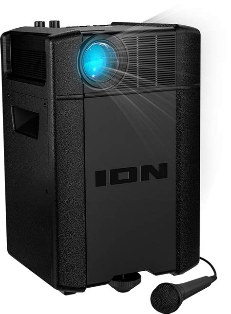 Best Buy: ION Audio Projector Deluxe Speaker Battery/AC Powered Indoor ...