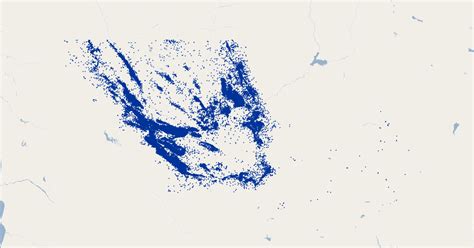 Kern County, CA Oil Wells | GIS Map Data | Kern County, California | Koordinates