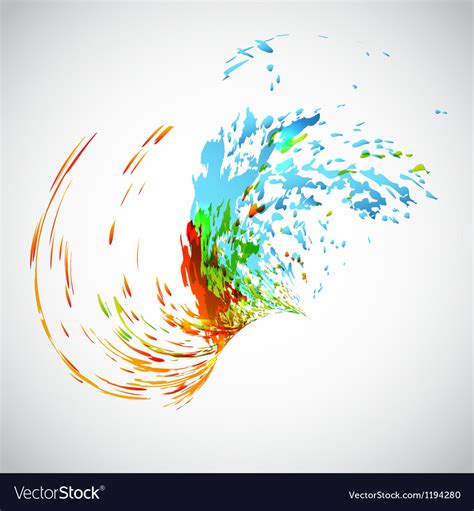 Splash background Royalty Free Vector Image - VectorStock