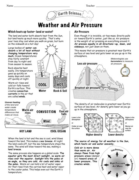 Weather and Air Pressure