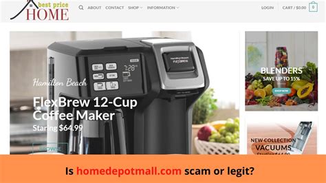 Home Depot Mall Reviews | Is homedepotmall.com scam or legit store? | Scam Alert!!! - YouTube