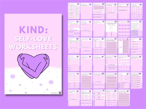 7 Amazing Self Esteem Worksheets That Will Make You Fall In Love ...