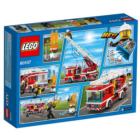 LEGO City Fire Ladder Truck 60107 - ToyMamaShop