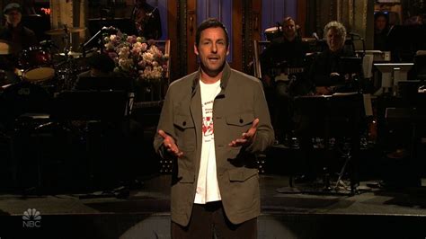 Sandler returns to 'SNL' with a song about how he was fired