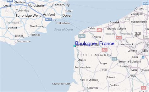 Boulogne, France Tide Station Location Guide