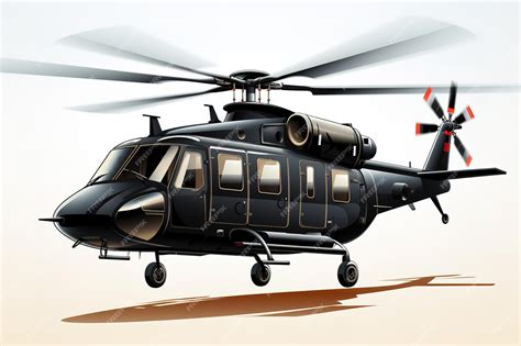 Premium Vector | Helicopter Isolated