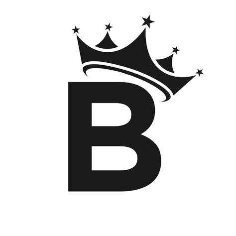 Premium Vector | Letter b crown logo crown logo template for beauty ...