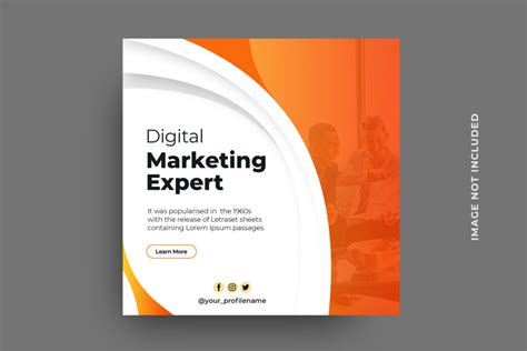 Digital marketing banner template | Social-Template