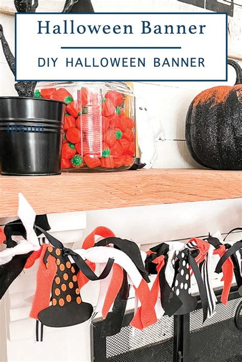 Simple DIY Halloween Banner - Everyday Party Magazine