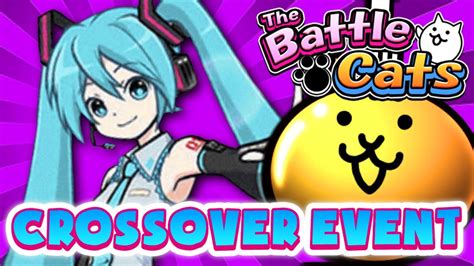 The Battle Cats - Hatsune Miku Cross Event (2021 Collab) Gacha Hyper ...