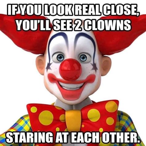 If you look closely.... | Funny picture jokes, Clown, Funny jokes