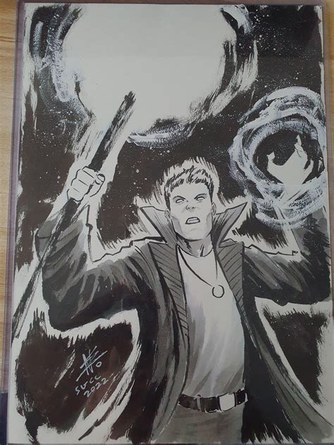 Some Dresden Files fan art I commissioned at Singapore Comic Con. : r/dresdenfiles