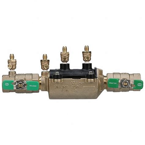 ZURN WILKINS, 350XL, 1 in Pipe Size, Backflow Preventer - 801HC6|1 ...