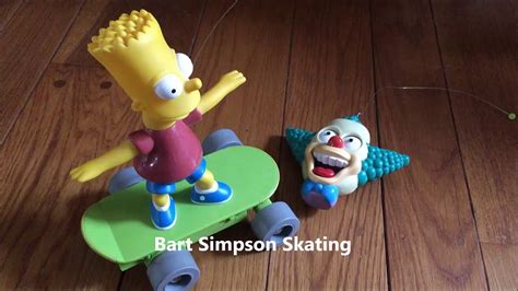 Bart Simpson Skating Remote Control Skate Board Toy - YouTube