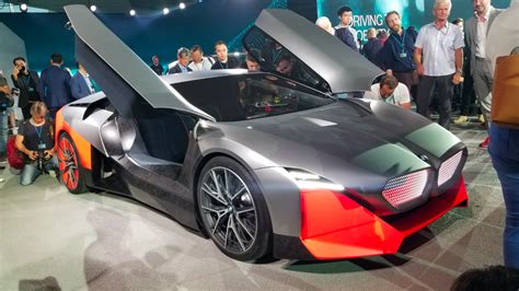 The 600 Horsepower BMW Vision M NEXT is BMW's Idea of a Hybrid Driver's Car of the Future