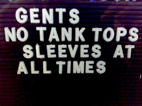 NO TANK TOPS | Sleeves at all times | jm3 on Flickr | Flickr