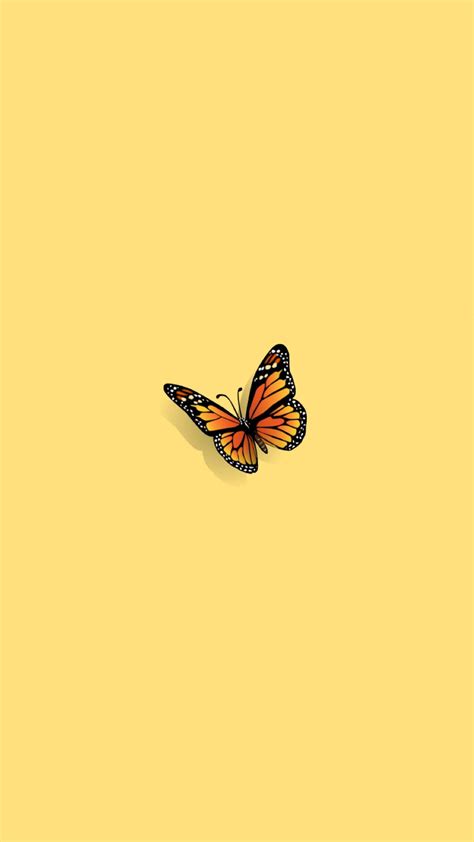 Yellow Butterfly Wallpapers - Wallpaper Cave