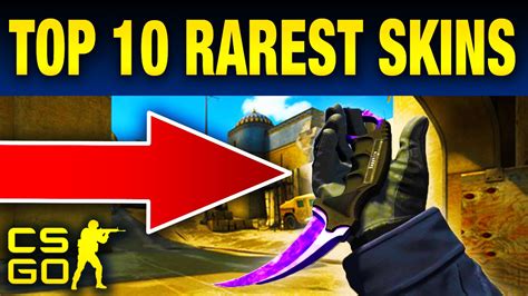 Top 10 Rare CS:GO Skins You Will Never Own - YouTube