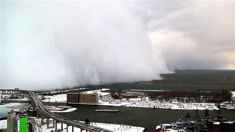 Impressive Timelapse Of The Snow Wall That Swallowed Buffalo, New York ...