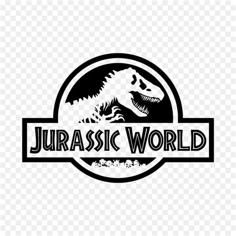 Jurassic Park Black and White Logo - LogoDix