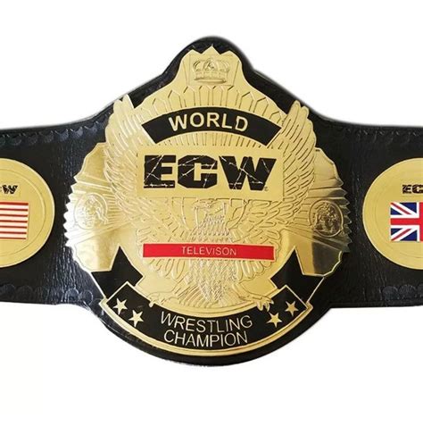 ECW World Television Heavyweights Wrestling Championship Belt | Etsy