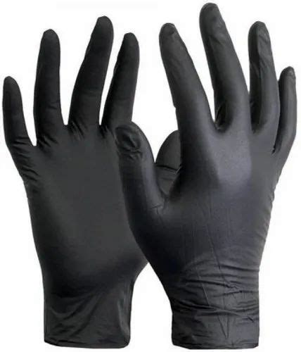 Nitrile Gloves - Black Nitrile Examination Medical Gloves Importer from Chandigarh