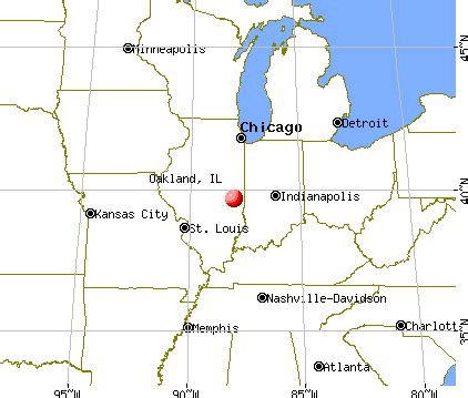 Oakland, Illinois (IL 61943) profile: population, maps, real estate ...