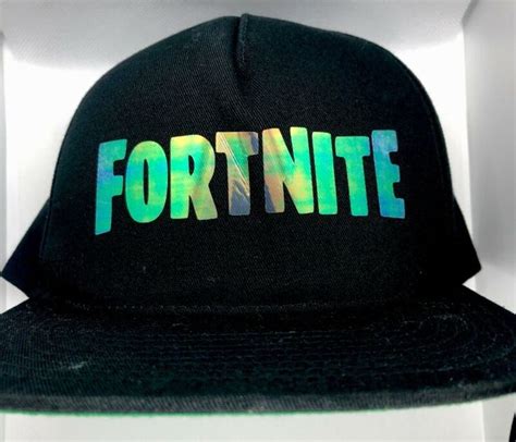 Fortnite Baseball Cap Hat Strapback Black | Fortnite, Boys shirts ...