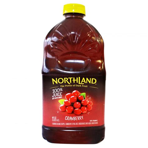 Northland 100% Juice No Sugar Added Cranberry 64oz BTL | Garden Grocer