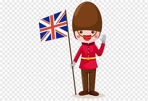 Man holding UK flag illustration, England Flag of the United Kingdom ...