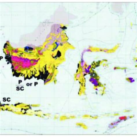 Regional distribution map of soft clay in Indonesia. | Download Scientific Diagram