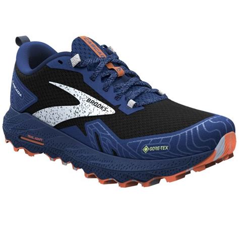 Brooks Cascadia 17 GTX Mens (Navy/Bittersweet/Peacoat) at NorthernRunner.com