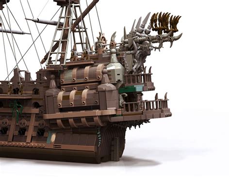 Flying Dutchman for POTC game | Lego ship, Lego pirate ship, Flying dutchman