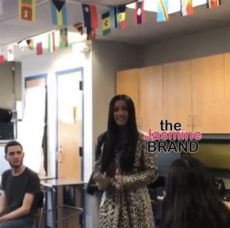 Cardi B Gets Emotional When Talking To Students From Her High School [VIDEO] - theJasmineBRAND