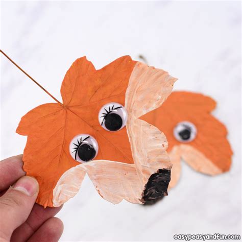 Fox Leaf Craft - Easy Peasy and Fun