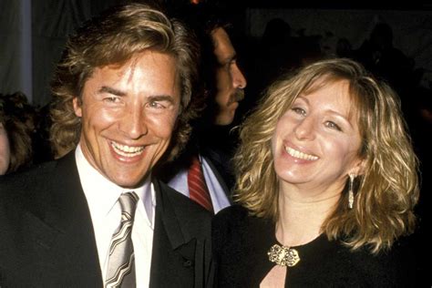 Barbra Streisand says ex-boyfriend Don Johnson still tells her he loves ...